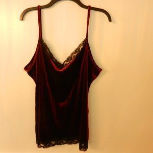 Burgandy/wine camisole Vneck
